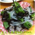 まゆちゃろ's cooksnap of when they made ☆オクラ・ひじき・糸コンの和風和え☆.