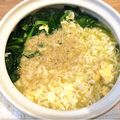 caruga's cooksnap of when they made サッポロ一番ふわ玉ポパイの塩ラーメン.