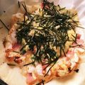 みぃみい93's cooksnap of when they made お餅のシンプル和風ピザ.