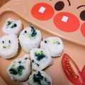 クック2170C2☆'s cooksnap of when they made 11ヵ月♡離乳食 簡単くるくるサンド.
