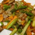 Lake☆Erie's cooksnap of when they made アスパラと豚肉の野菜炒め.