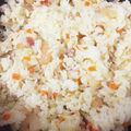 ＣＴＵ's cooksnap of when they made 炊かないエビピラフ.
