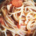 しょうかmama's cooksnap of when they made 簡単かさ増し！ミートクリームスパゲッティ.
