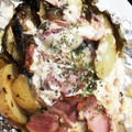 カレーくっく's cooksnap of when they made キタアカリと塩辛のマヨチーズ焼き.