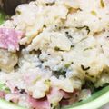 supermoon1's cooksnap of when they made 炊飯器で七草粥ならぬ七草リゾット・ドリア.
