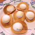 GoGo島みかん's cooksnap of when they made 簡単☆時短２分で♬焼マシュマロチップのせ.