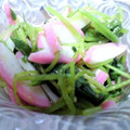 ミキニャ's cooksnap of when they made かまぼこと三つ葉のわさび醤油和え.