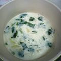 はんぶんこ☆'s cooksnap of when they made ほうれん草＆長いものとろとろスープ.