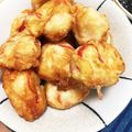 pesdaisuki's cooksnap of when they made かにかまで☆しんじょう揚げ｡.:*☆.