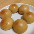 ぽむちー's cooksnap of when they made 簡単★手捏ねできなこパン.