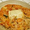 ダッフィーニーうに's cooksnap of when they made 簡単♪片栗粉で♪もやしチヂミ☆.