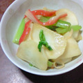 有希-yuki-'s cooksnap of when they made 節約☆かぶのわさび醤油和え.