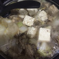 あやちん０５２１'s cooksnap of when they made 白菜 豆腐 挽き肉の 煮物 ~肉豆腐風~.