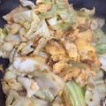 けめ＊'s cooksnap of when they made ふんわり卵のキャベツ炒め✨.