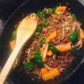 ちゃんさき◎'s cooksnap of when they made くずきりで和風チャプチェ.