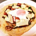 tapi＊'s cooksnap of when they made ♡おもちガレット♡.