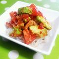 みっくママ's cooksnap of when they made ダイエット&美肌アボトマキムチのサラダ.
