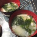 ジョングレ's cooksnap of when they made 冬味♡白菜とわかめの味噌汁.