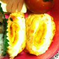 ma___111's cooksnap of when they made ふりかけ入り卵焼き.