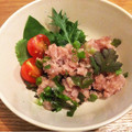 caruga's cooksnap of when they made タイ風マグロのたたき.