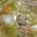 ☆xinfu☆'s cooksnap of when they made 簡単美味しいロールキャベツ風スープ.