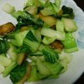 みほほ☆'s cooksnap of when they made 節約！青梗菜とブロッコリーの芯の油炒め.