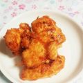 うさうさまろん's cooksnap of when they made ♡お弁当に・トマト味の唐揚げ♡.