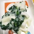 シバイヌりゅう's cooksnap of when they made クリスマス♪小松菜とはんぺんのグラタン.