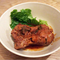 caruga's cooksnap of when they made 鶏手羽元のトマト煮込み風.