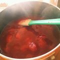 ほるにすと's cooksnap of when they made 【簡単&豪華】イチゴソース♪.