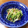 ＊ムラサキ＊'s cooksnap of when they made ♬　三つ葉の柚子胡椒なめたけ和え　♬.