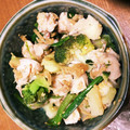 nursemam's cooksnap of when they made ほうれん草とチキンのなめ茸和え.