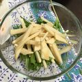 〜遊馬子〜's cooksnap of when they made 長芋と水菜の簡単サラダ.