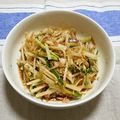 namichoko's cooksnap of when they made 大根のツナときゅうりの梅肉ポン酢和え♪.