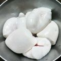 mihotti33's cooksnap of when they made トラフグの白子の下処理.