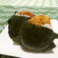 赤い電話's cooksnap of when they made チキンナゲットのおにぎり.