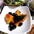ＴＯＭＯＷＡＴ's cooksnap of when they made 黒豆と南瓜のいとこ煮ならぬ・・お友達煮★.