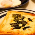 まみお✳'s cooksnap of when they made ガッツリ朝ご飯☆明太チーズトースト.