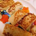 5050もぉたん's cooksnap of when they made 離乳食:中・後期〜ミルクフレンチトースト.