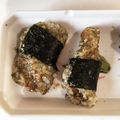 なべぴよ's cooksnap of when they made お粥リメイク 海苔おやき 離乳食後期.