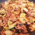 クックJ14HF2☆'s cooksnap of when they made 本に掲載！豚バラ肉と白菜の和風煮物.