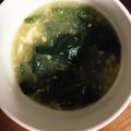 akiko13's cooksnap of when they made 卵とほうれん草の栄養満点スープ.