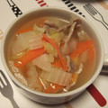 カバゴン's cooksnap of when they made 豚肉と白菜のほっこりしょうがスープ.