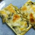 みがつくひと's cooksnap of when they made 簡単おつまみ　厚揚げ高菜チーズ焼き.