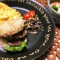 クックU1W93I☆'s cooksnap of when they made ～。☆　失敗なし！ライスバーガー　☆。～.