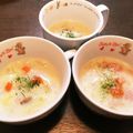 ちゃ～り～'s cooksnap of when they made 簡単！クラムチャウダー♪ツナ缶具沢山豆乳.