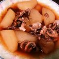 すみま～る's cooksnap of when they made イイダコと大根の煮付け.