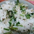 かぴーな's cooksnap of when they made せりと塩をご飯に混ぜるだけ☆簡単せりご飯.