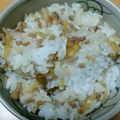 あちちょ's cooksnap of when they made ショウガと豚ひき肉のまぜご飯.