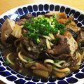 まめちゃん710's cooksnap of when they made すき焼きうどん！.